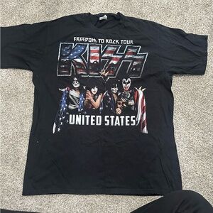 KISS Black Tour T-Shirt